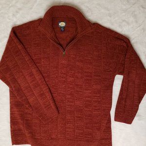Men's Tommy Bahama Burgundy Sweater Size Lg.